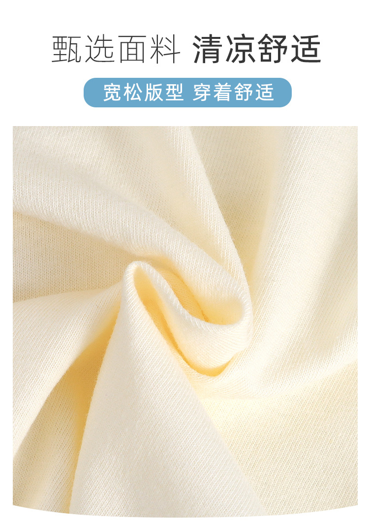 新款卡通立体玩偶T恤儿童短袖纯棉男童女童夏季单件中大童亲子装详情4