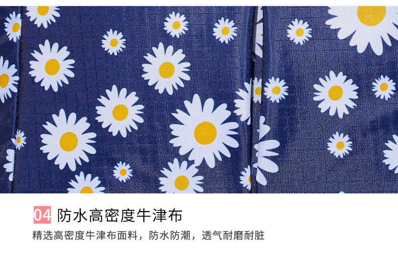 大容量饭盒手提袋时尚花色上班族带饭午餐包郊游野餐保温饭盒袋详情15