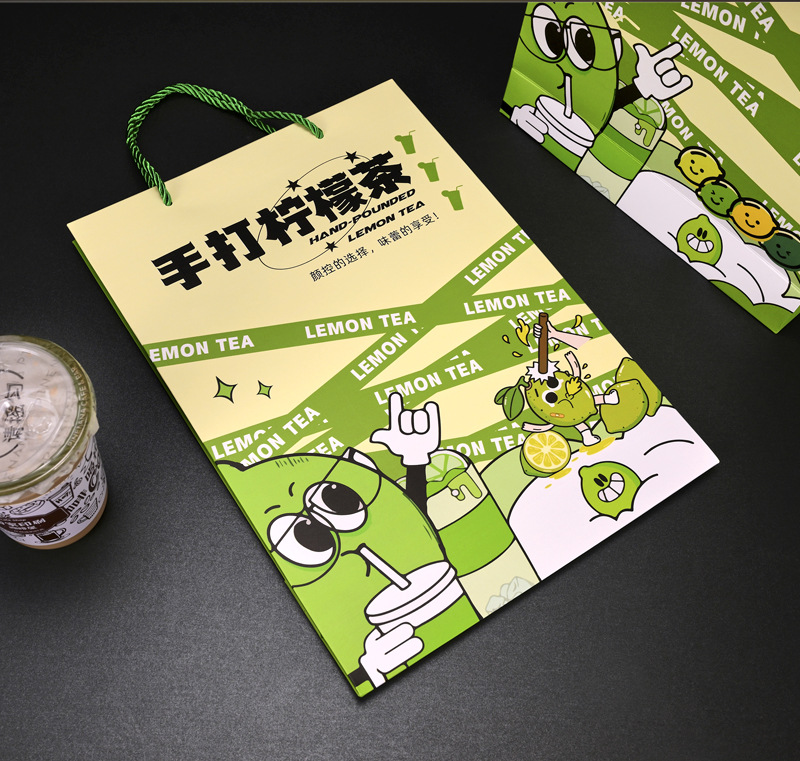 西家服装店礼品袋纸袋企业手提袋定制logo高级感广告手拎袋印刷详情18