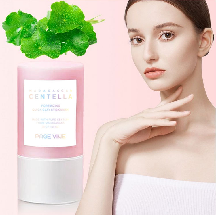 跨境 PAGE VINE 温和收缩毛孔净肤涂抹清洁泥膜棒外贸亚马逊爆款详情11