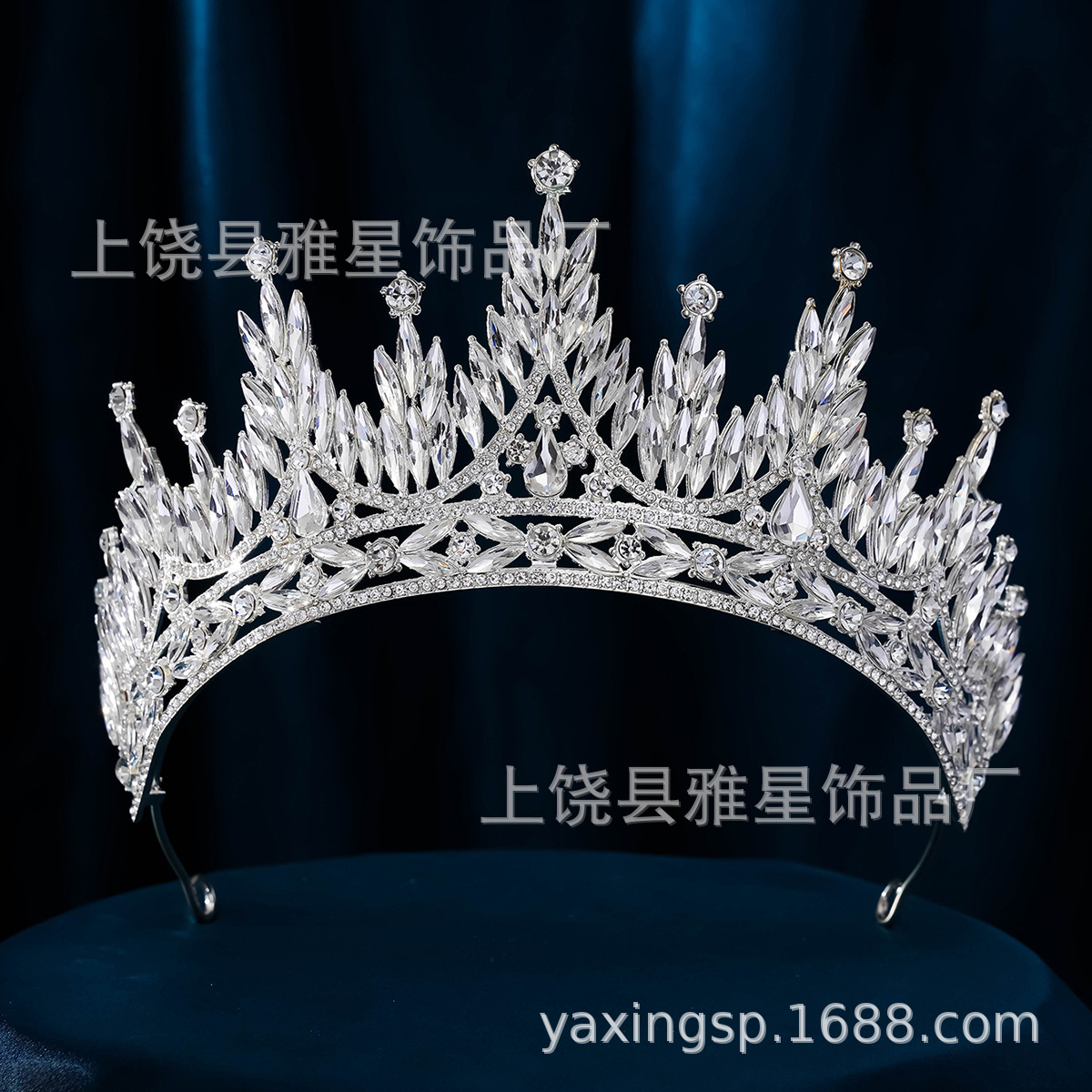 新娘头饰大气结婚头饰婚纱礼服超仙生日拍摄写真影楼配型发饰皇冠详情13