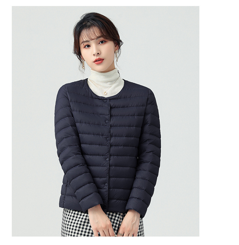 2025跨境新款轻薄羽绒服外套女秋冬羽绒服内胆轻型薄款时尚保暖详情29