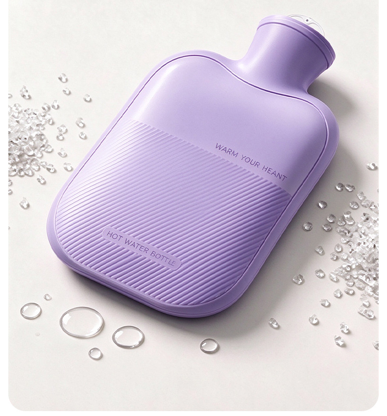 Water-filled hot water bag, cartoon and cute for warming the belly, explosion-proof hot water bag, hot compress hand warmer, skin-friendly rabbit flu-like foot warmer pic 17