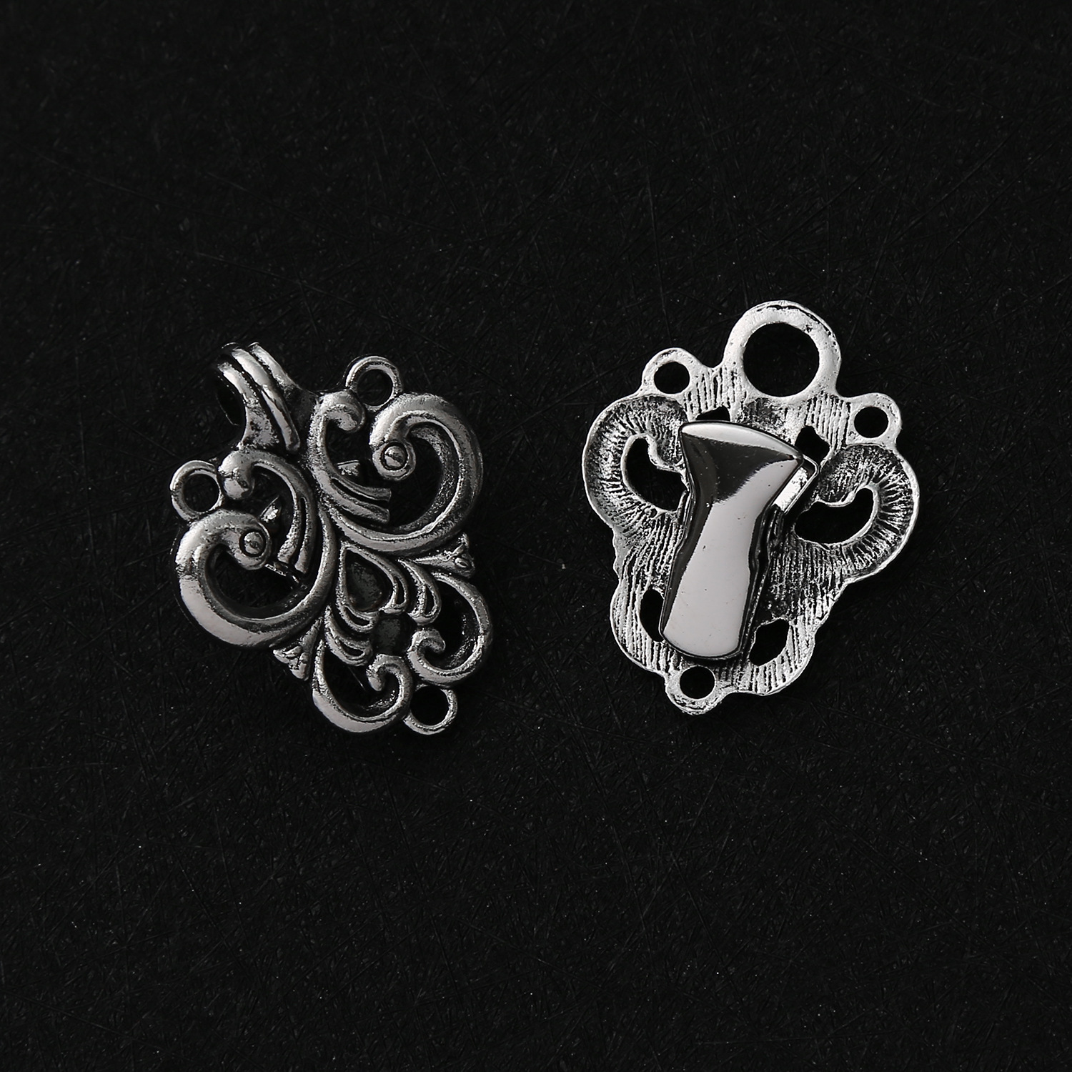 欧美复古合金毛衣夹丝巾开衫扣衬衣领夹防走光束紧夹胸针厂家直销详情22