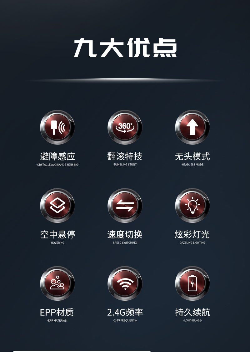 ABS plastic remote-controlled aircraft, remote-controlled fighter jets, high-quality quadcopters, foam drones pic 50