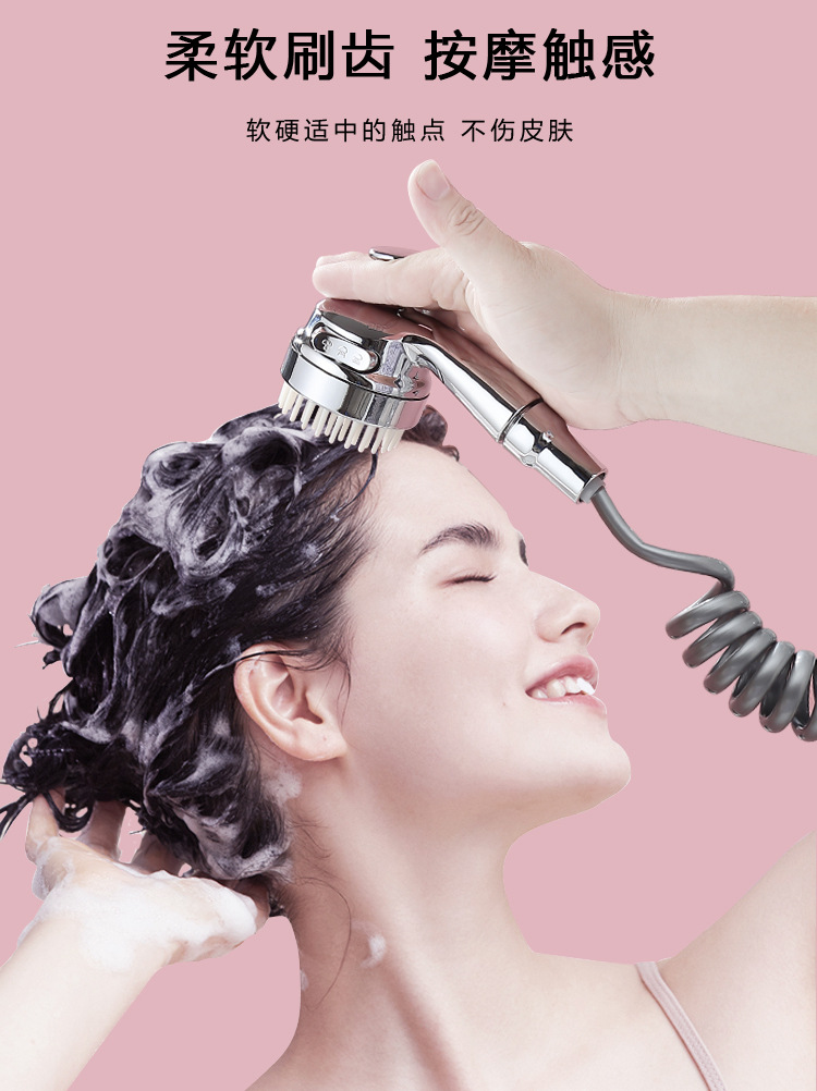 全铜多功能水龙头延伸器洗脸盆面盆外接花洒卫生间洗头洗漱小神器详情14