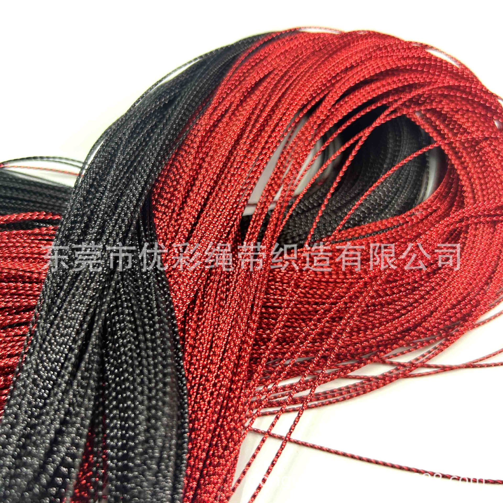 0.8mm/1.0mm/1.5mm金银丝线贺卡请柬包装吊牌绳装饰银线无弹力详情9