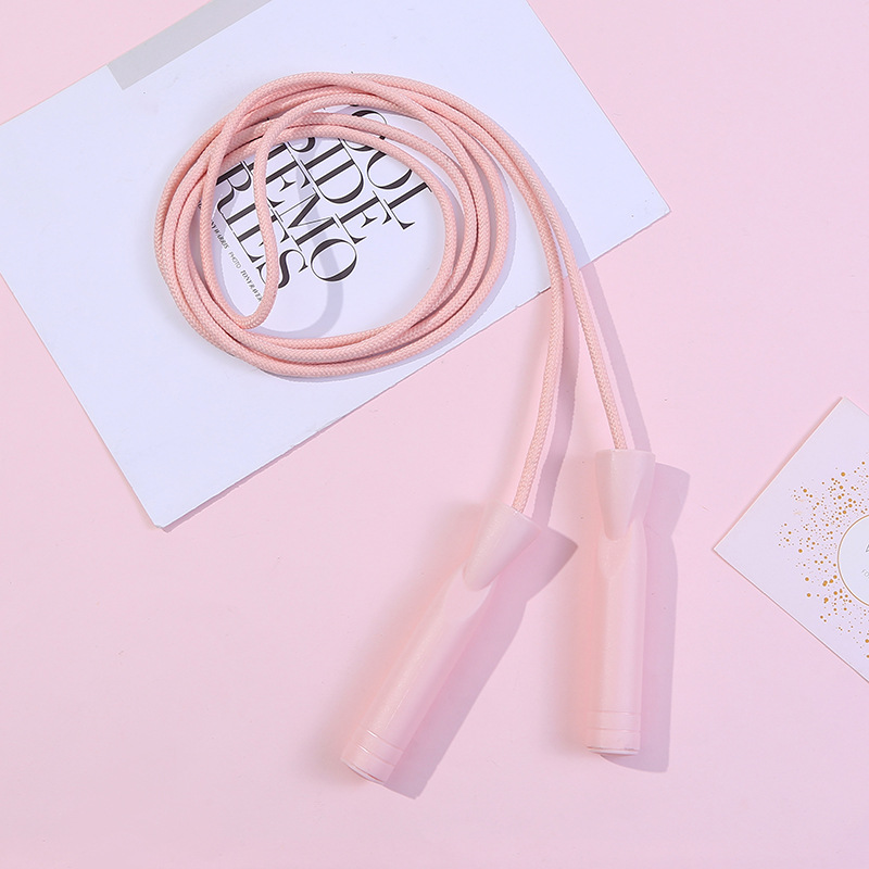 简约运动跳绳厂家批发可调节健身锻炼减脂运动绳成人学生通用跳绳详情7