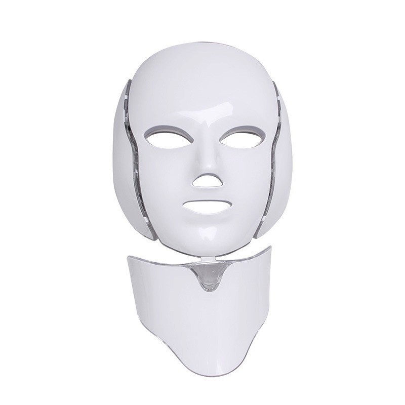 Cross-border seven-color beauty mask, photon skin rejuvenation, AI intelligent EMS spectrometer, home facial LED beauty mask pic 6