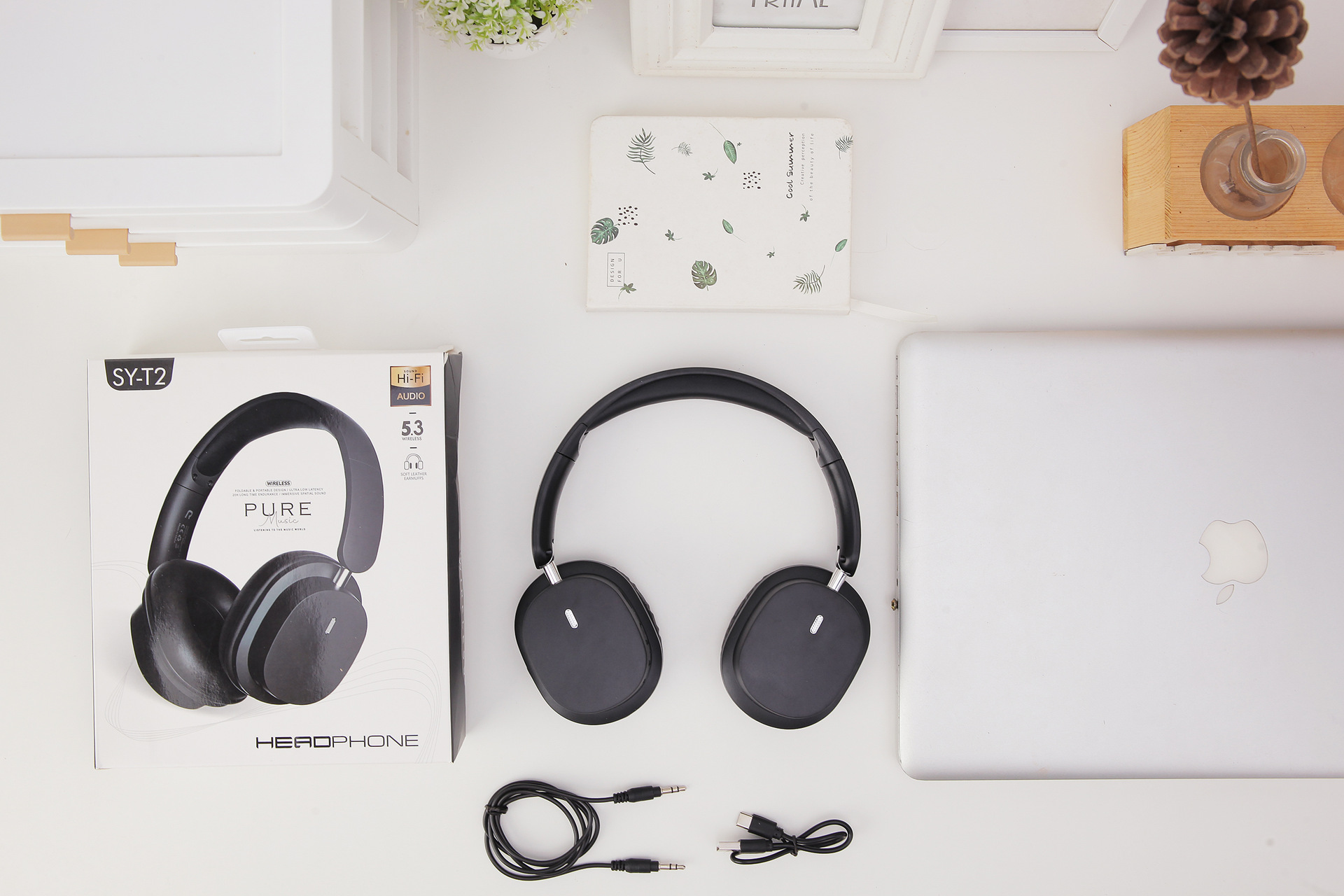 New over-ear noise-cancelling basket Bluetooth headphones, wireless gaming headsets, ultra-long battery life mobile phone headphones manufacturer wholesale pic 30