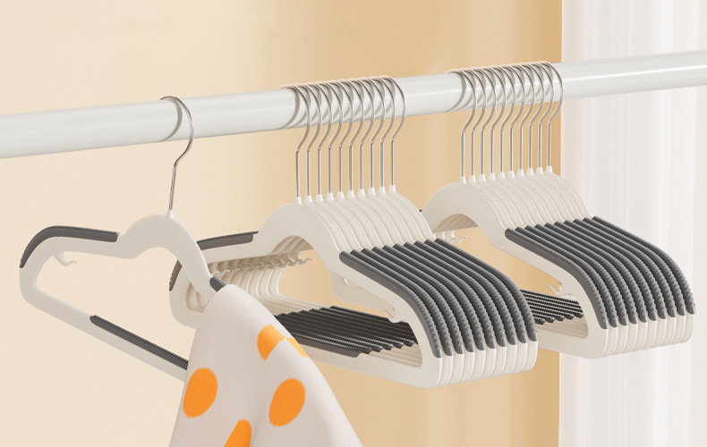 儿童衣架防滑加粗款无痕宝宝婴儿专用晾晒衣服家用塑料衣撑衣挂详情14