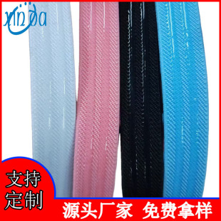 厂家定制滴胶防滑织带乳胶防滑松紧织带硅胶印刷织带详情11