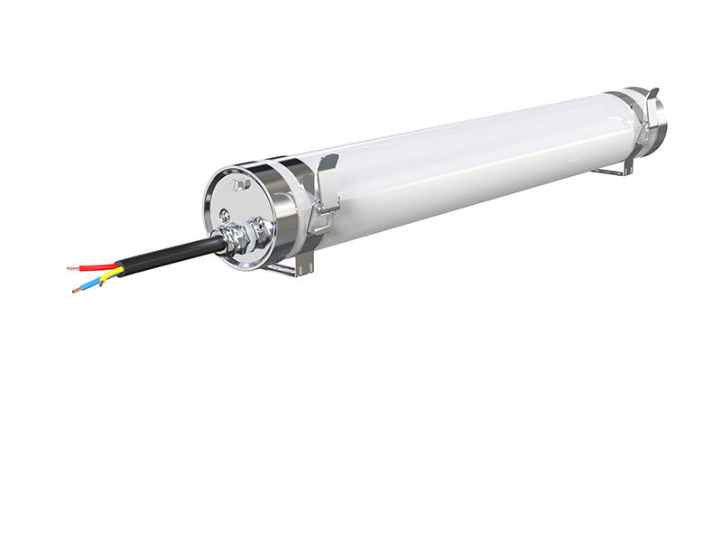 Customized led lamp tubes, high-brightness energy-saving fluorescent lamp brackets, waterproof and anti-corrosion integrated three-proof lamps, round long strip lamps pic 8