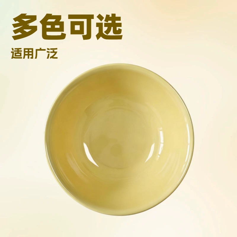Melamine porcelain white, durable rice soup bowl, hot pot restaurant seasonings, soy sauce small bowl, daily necessities, tea sets pic 2