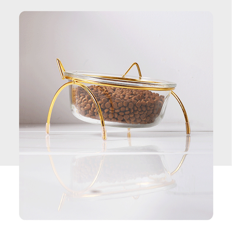 日式卡通陶瓷幼猫碗宠物零食碗猫食碗狗粮碗食碗罐头碗防止黑下巴详情13