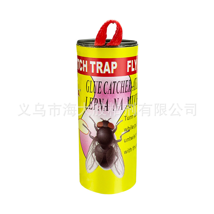 外贸出口ROCKIYA苍蝇卷4PCS黄卡外贸出口现货详情3