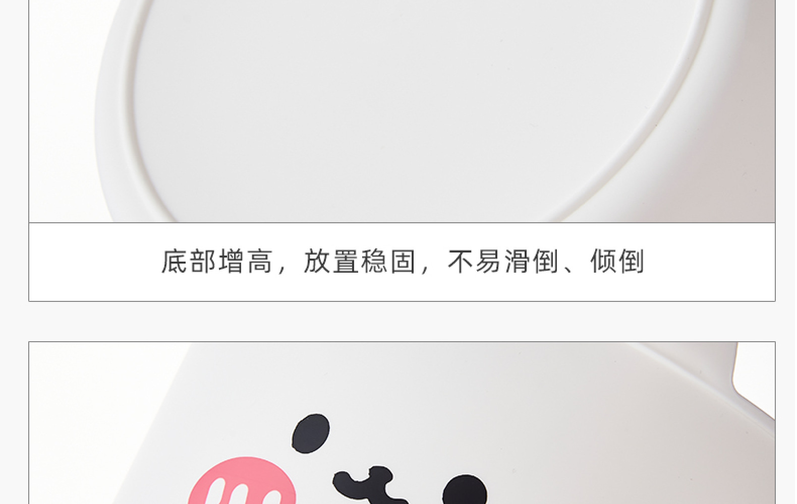 Cute rabbit pen holder, office, student, child, girl, desk, stationery storage rack pic 27