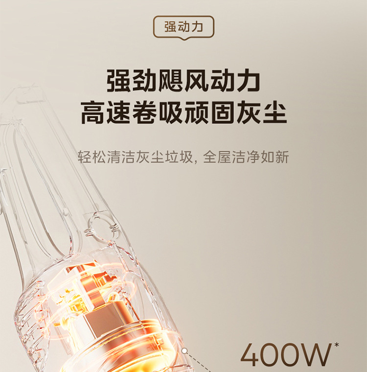 Midea/美的吸尘器SC861A家用大功率小型迷你手持推杆吸尘机详情5