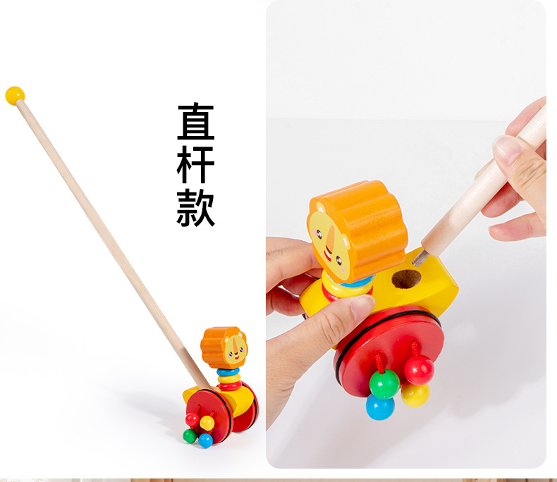 木制儿童0-3岁宝宝婴儿木质学步推推乐幼儿童学步车学步推车玩具详情11