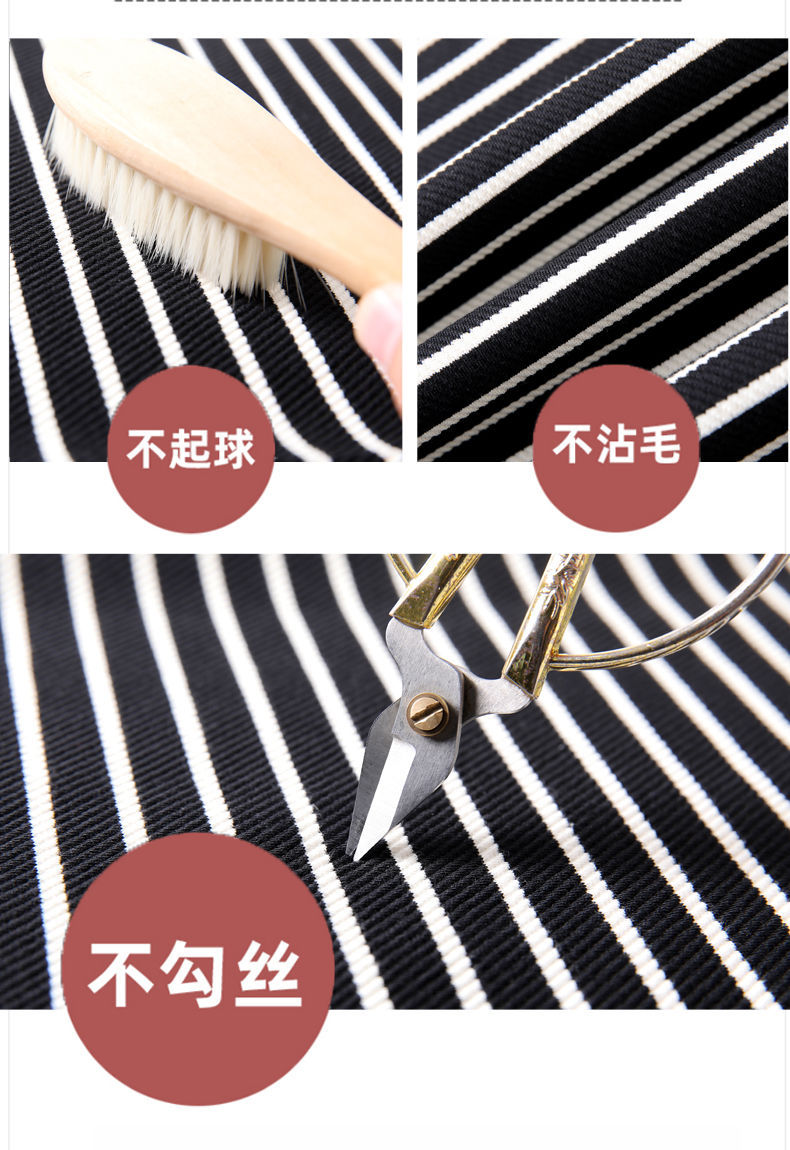 2025新款条纹阔腿裤女慵懒风裤子ins潮百搭女高腰显瘦斑马纹休闲详情6