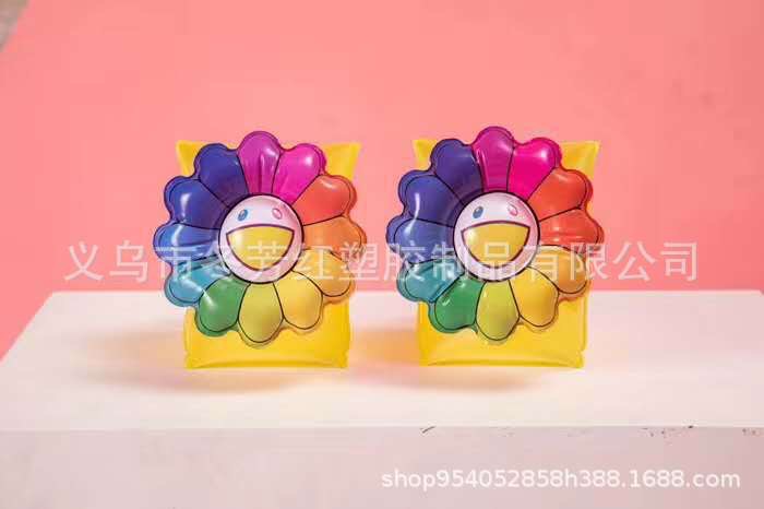 厂家直供PVC充气动物手臂圈加厚双气囊透明水袖泳圈涉水运动水上充气床充气浮排运动户外用品详情9