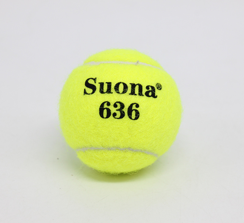 厂家直销网球批发训练比赛专用橡胶网球毛呢化纤无压袋装现货供应详情6