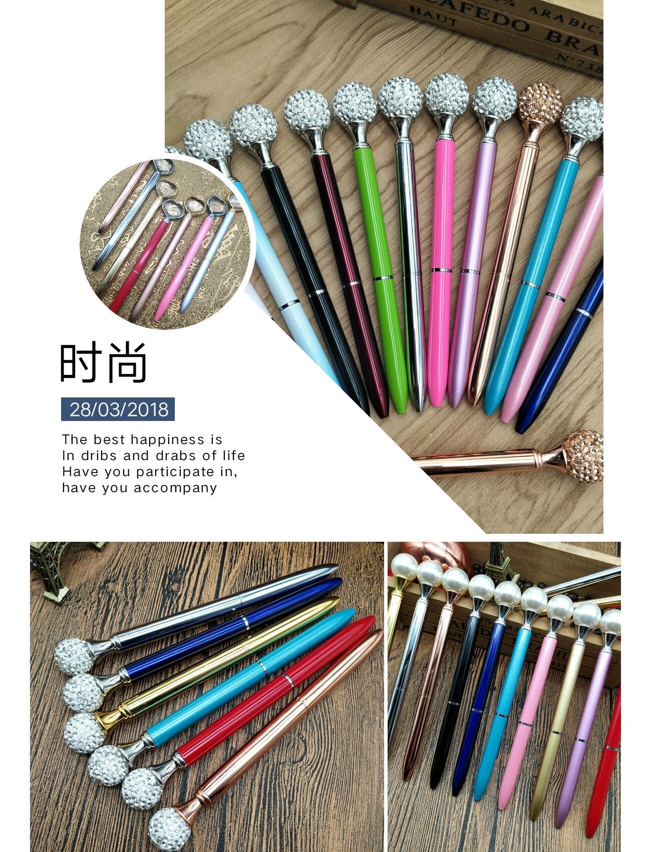 The manufacturer produces metal ballpoint pens, advertising gifts, office stationery pens, rotating ballpoint pens and oil pens pic 13