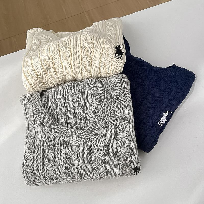 British-style ponytail embroidery braided short-sleeved knitted sweater for women, spring and summer retro style, thyme and base layer sweater pic 12
