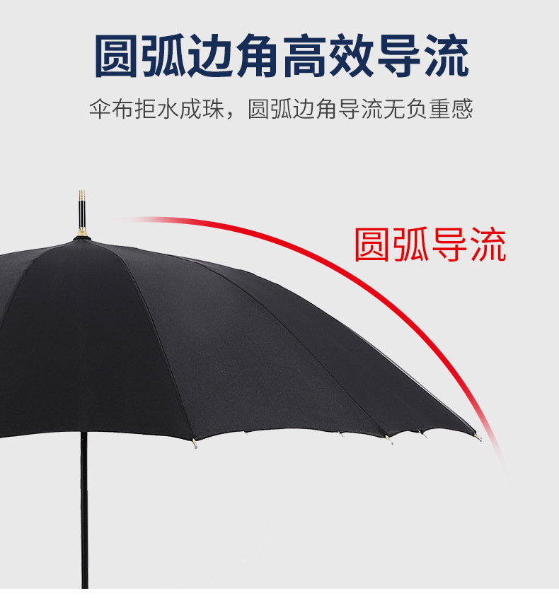 The 2024 summer new style of fresh and long-handled umbrella event gift advertisement umbrella can be printed with LOGO pic 7