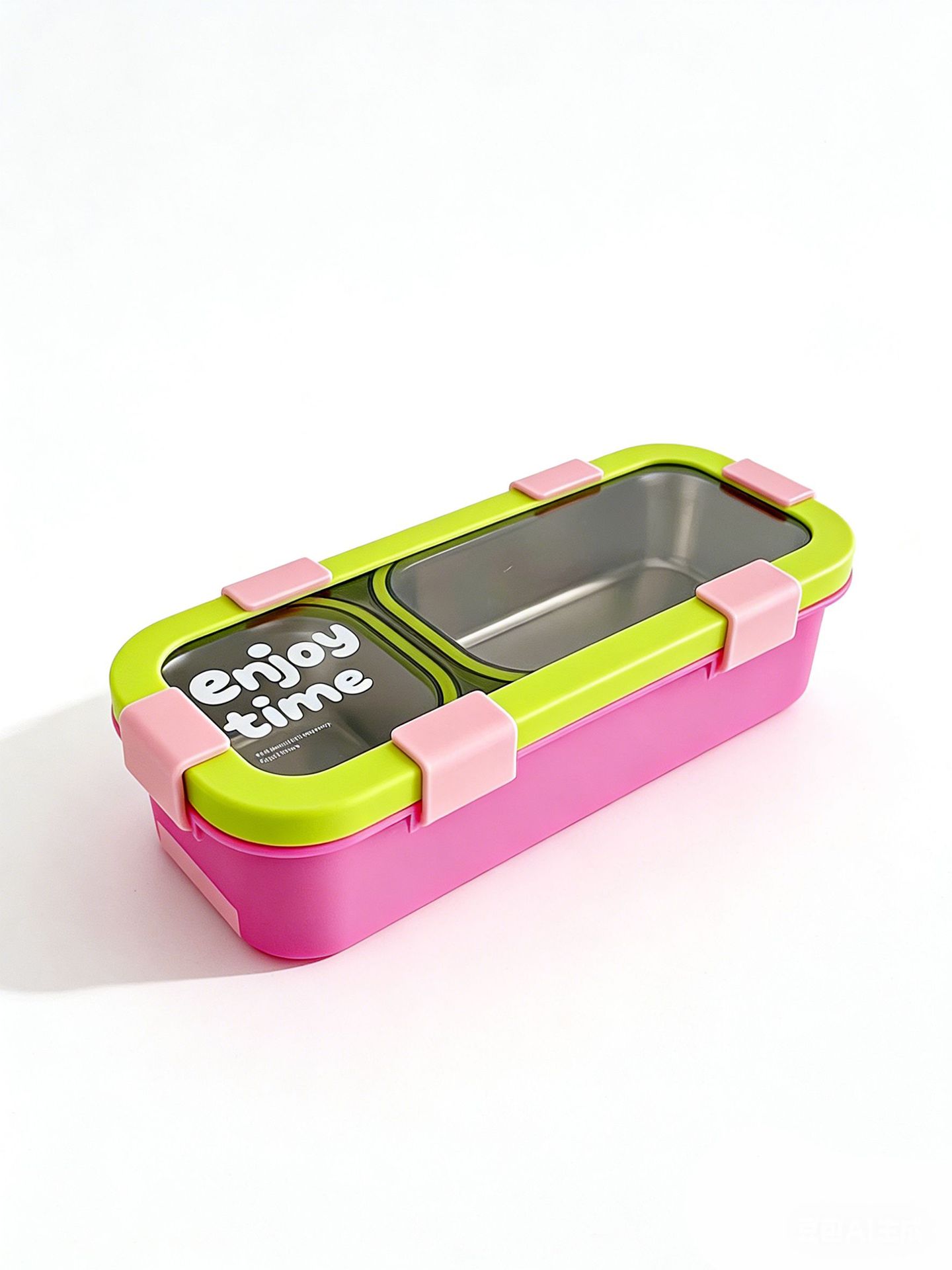 304 stainless steel food storage box, compartmentalized lunch box, small-portion and quantified small-capacity fat-reducing and weight-loss lunch box, bento box pic 17