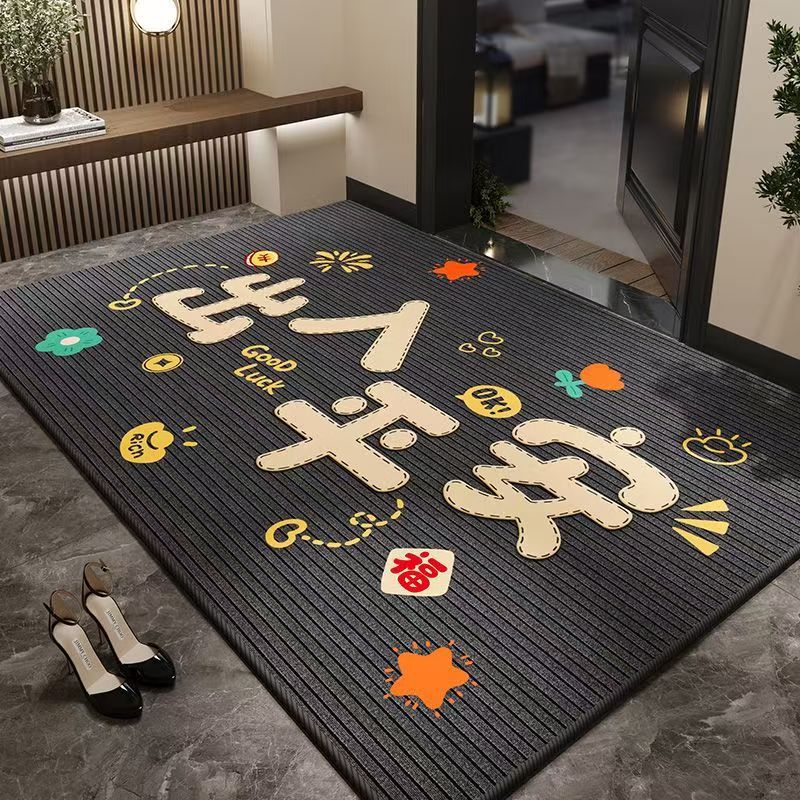 入户门地垫进门高级感脚垫门口垫子入户门地垫家用高端耐脏大地毯详情8