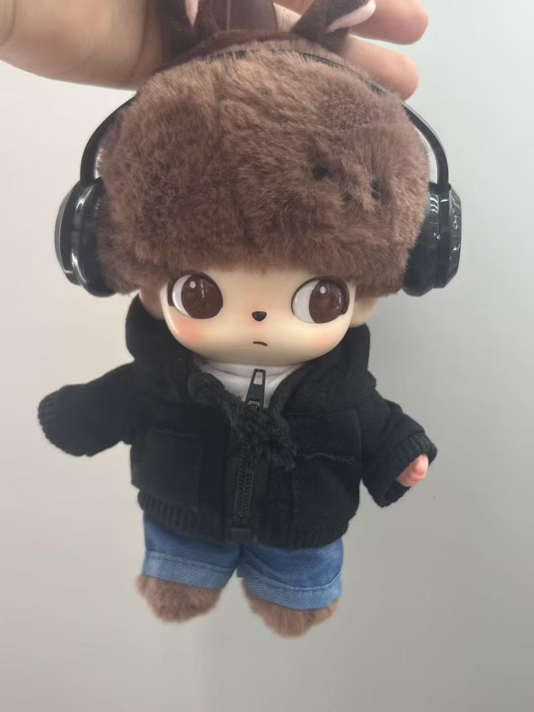 现货娃衣连帽拉链卫衣抽绳一二三代盲盒用娃衣休闲范详情6