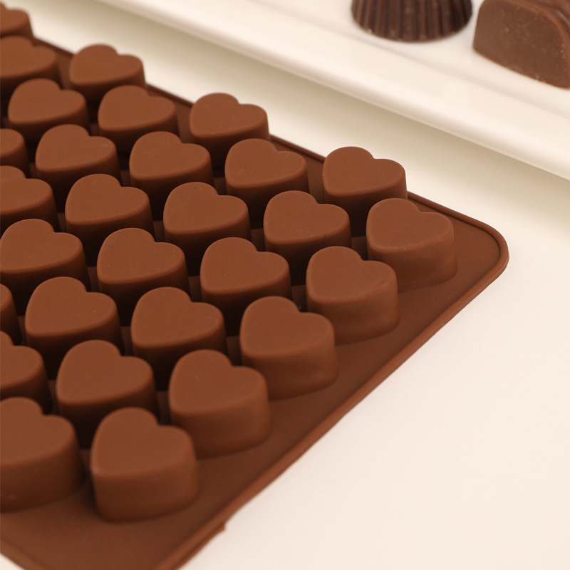 Silicone cake molds, baking molds, chocolate molds, small heart-shaped molds, ice cube trays, factory direct sales pic 2