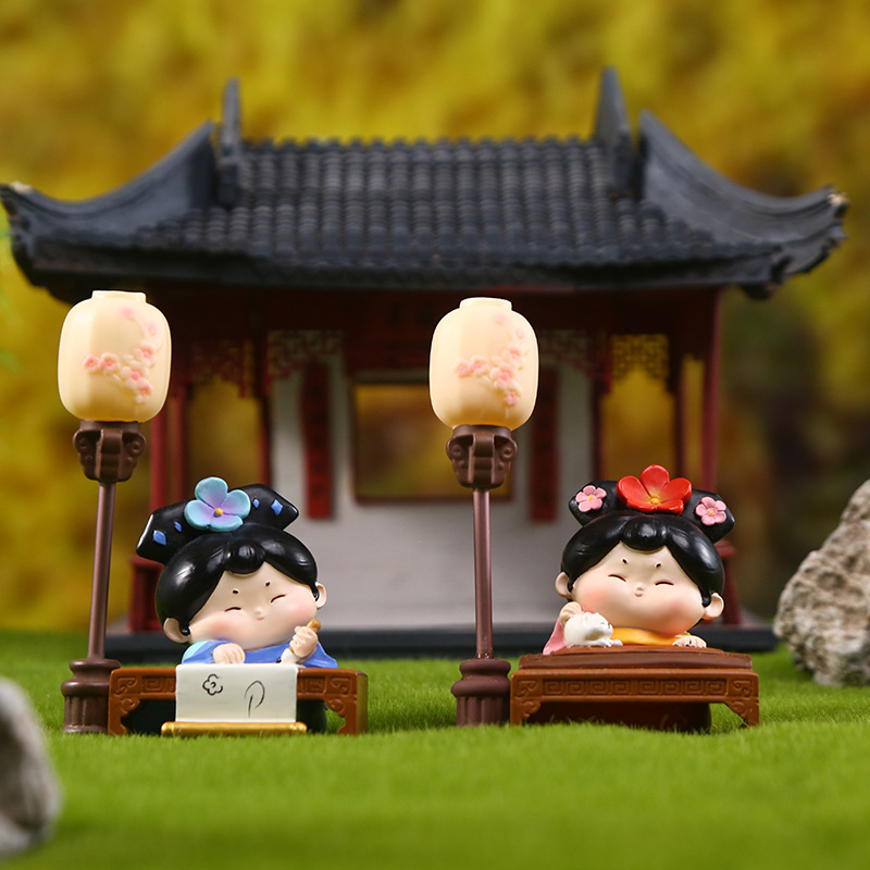 The Sugar Princess series of resin handicrafts, ancient-style desktop decorative items, and various cute and fun doll figurines pic 15