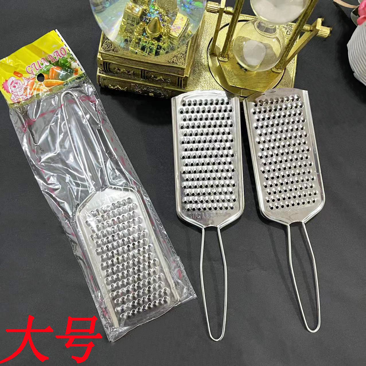 【 Zone 2-7 】 Long-handled grater 20 yuan per bundle 1000 yuan per box Kitchenware Vegetable cutter, potato shreder, grater and slicer, radish and potato grater, grater board, insert shreds 1 yuan pic 3