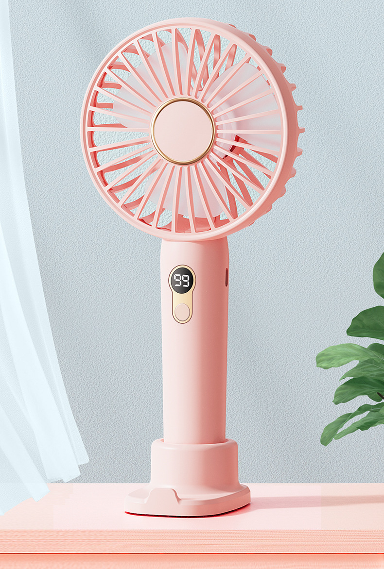 新款现货手持小风扇充电便携式随身小型usb学生手拿桌面迷你风扇详情4