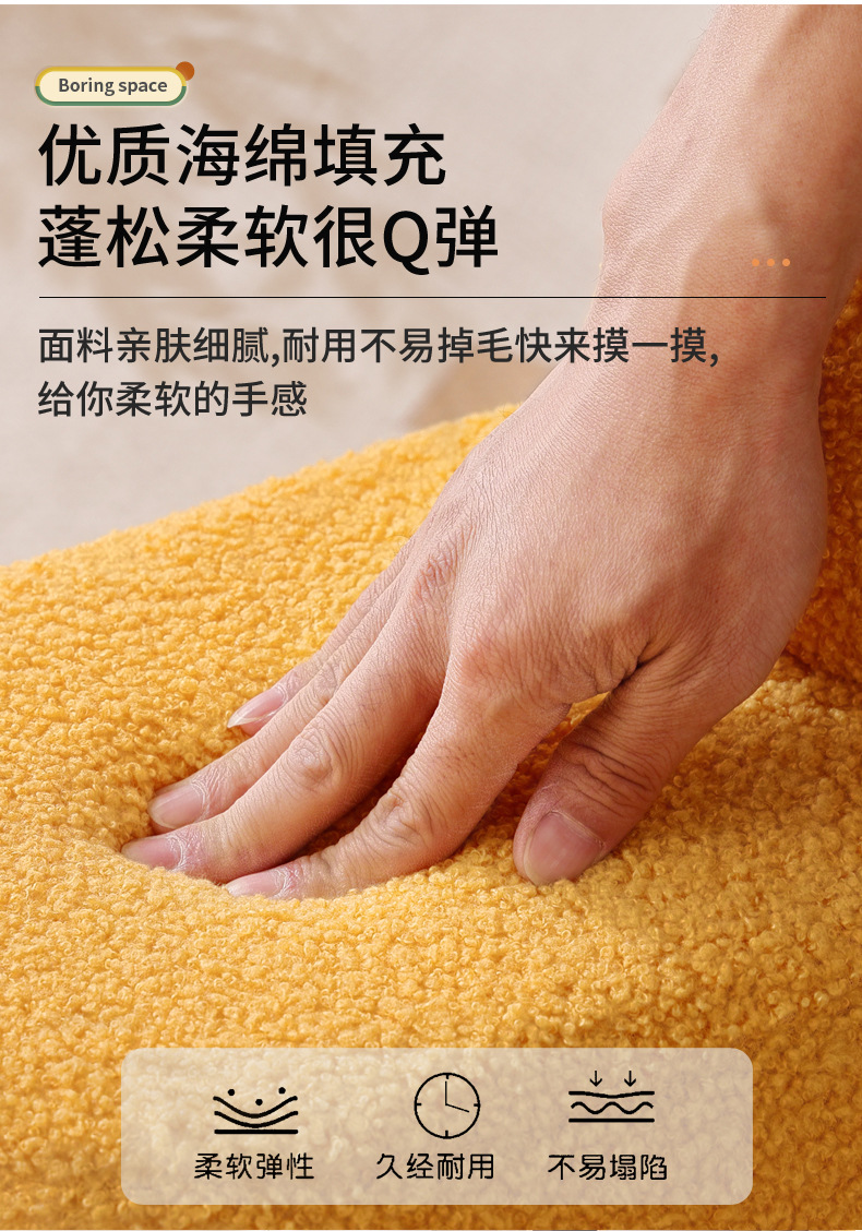 儿童卡通动物凳子网红大白鹅座椅门口换鞋凳鸭子带滑轮客厅小凳子详情6