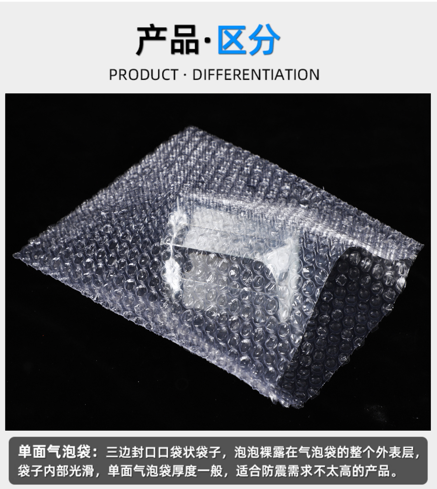 Shockproof and drop-resistant transparent bubble bags, double-layer thickened foam bags, express delivery bags, wholesale foam bubble film, bubble bags pic 82