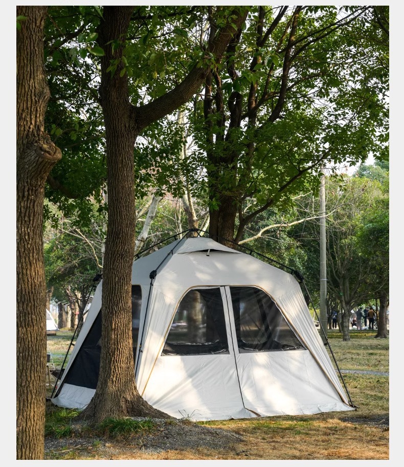 探险者车边帐速开穹顶天幕户外夏季露营轻奢速开帐篷遮阳防晒凉棚详情29