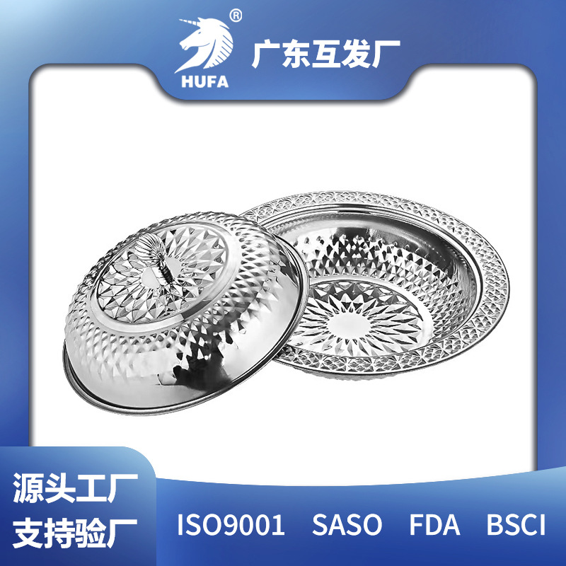 Stainless steel plate set, large African export basin set, washbasin, soup basin, household manufacturer wholesale, thickened pic 4