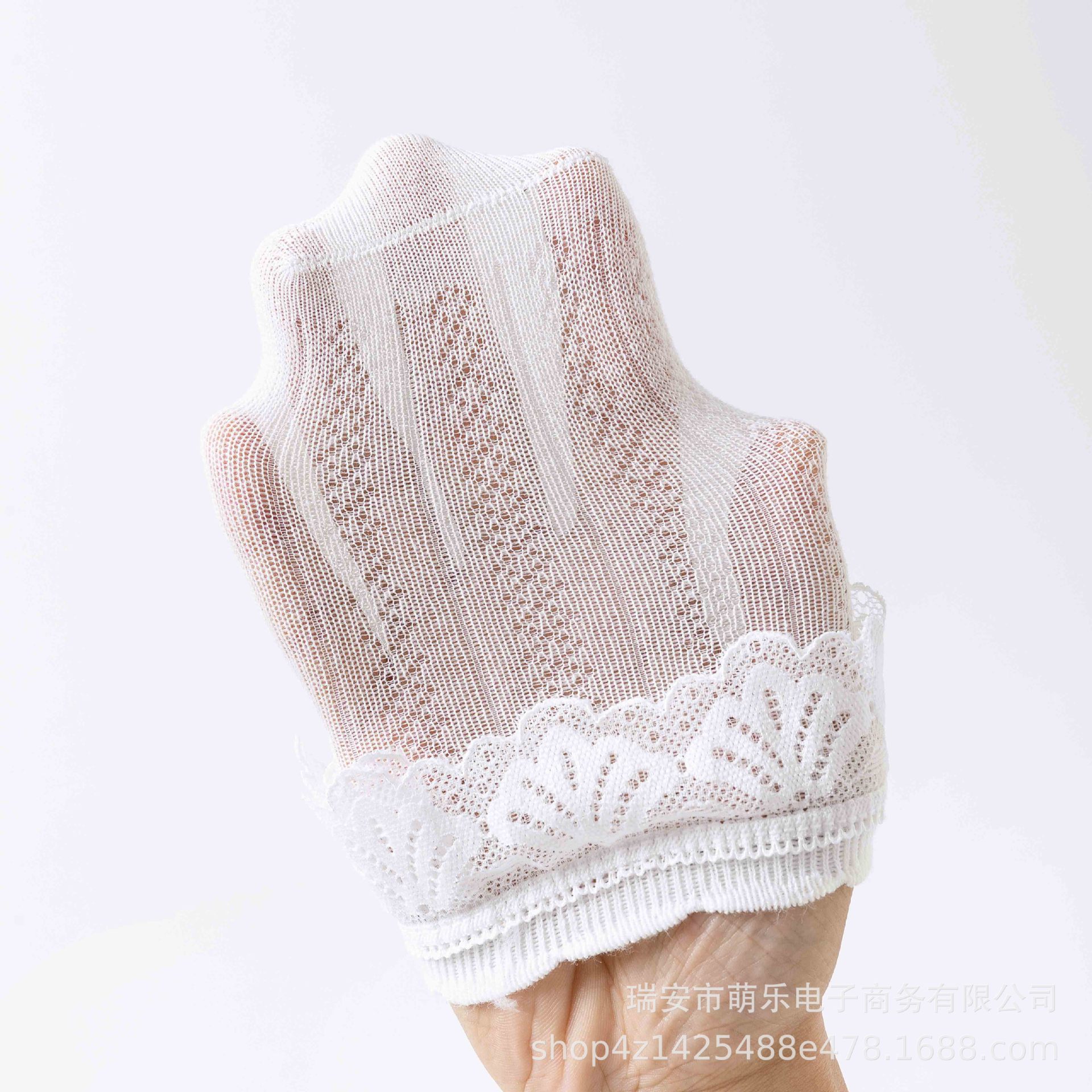 新生婴儿女童蕾丝花边袜棉透气舒适网眼薄款蝴蝶结花边宝宝袜详情21