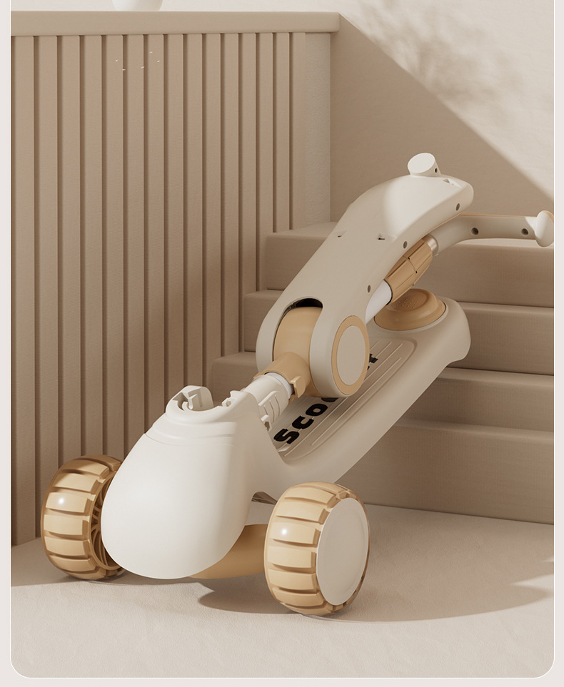 儿童滑板车2-3-6岁8三合一男女宝宝溜溜可坐可骑滑滑车小孩踏板车详情14