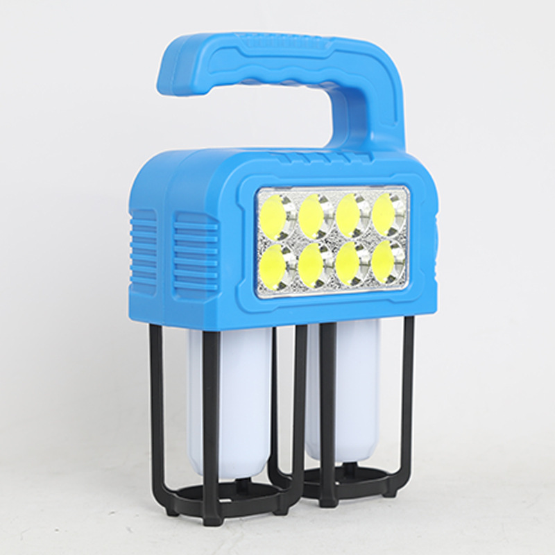 Portable camping lamp, solar-powered LED camping lamp, outdoor multi-functional tent lamp, power bank, portable lamp pic 11