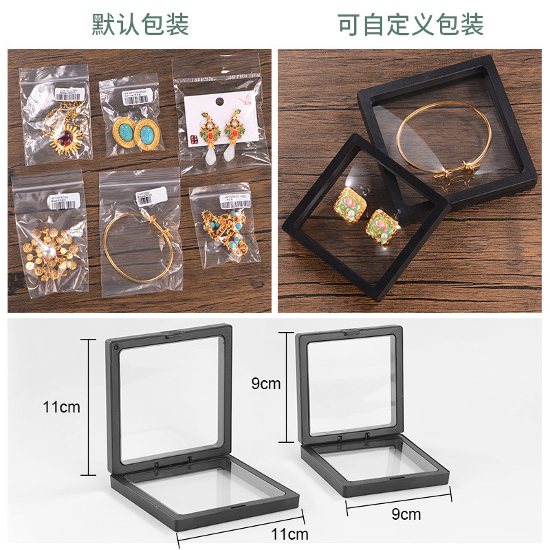 中古vintage饰品法式复古虎眼石绿松石耳环跨境高级欧美热卖耳饰详情14
