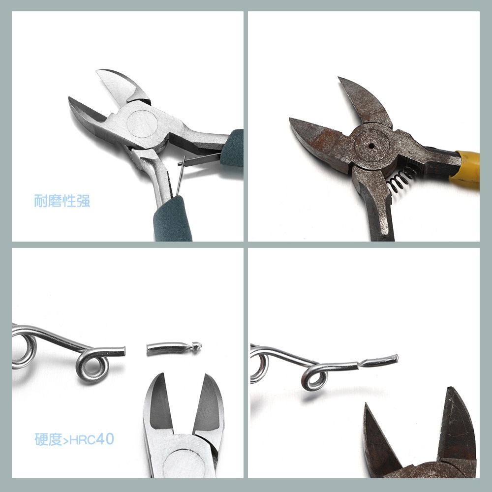 55# steel hand pliers, jewelry pliers, 5-inch mini pliers, chromium-vanadium steel stainless pointed pliers, jewelry tool pliers pic 42