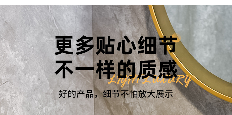 Cross-border light luxury dressing table, cosmetics rotating storage rack, bathroom desktop, perfume and skin care products storage rack tray pic 20