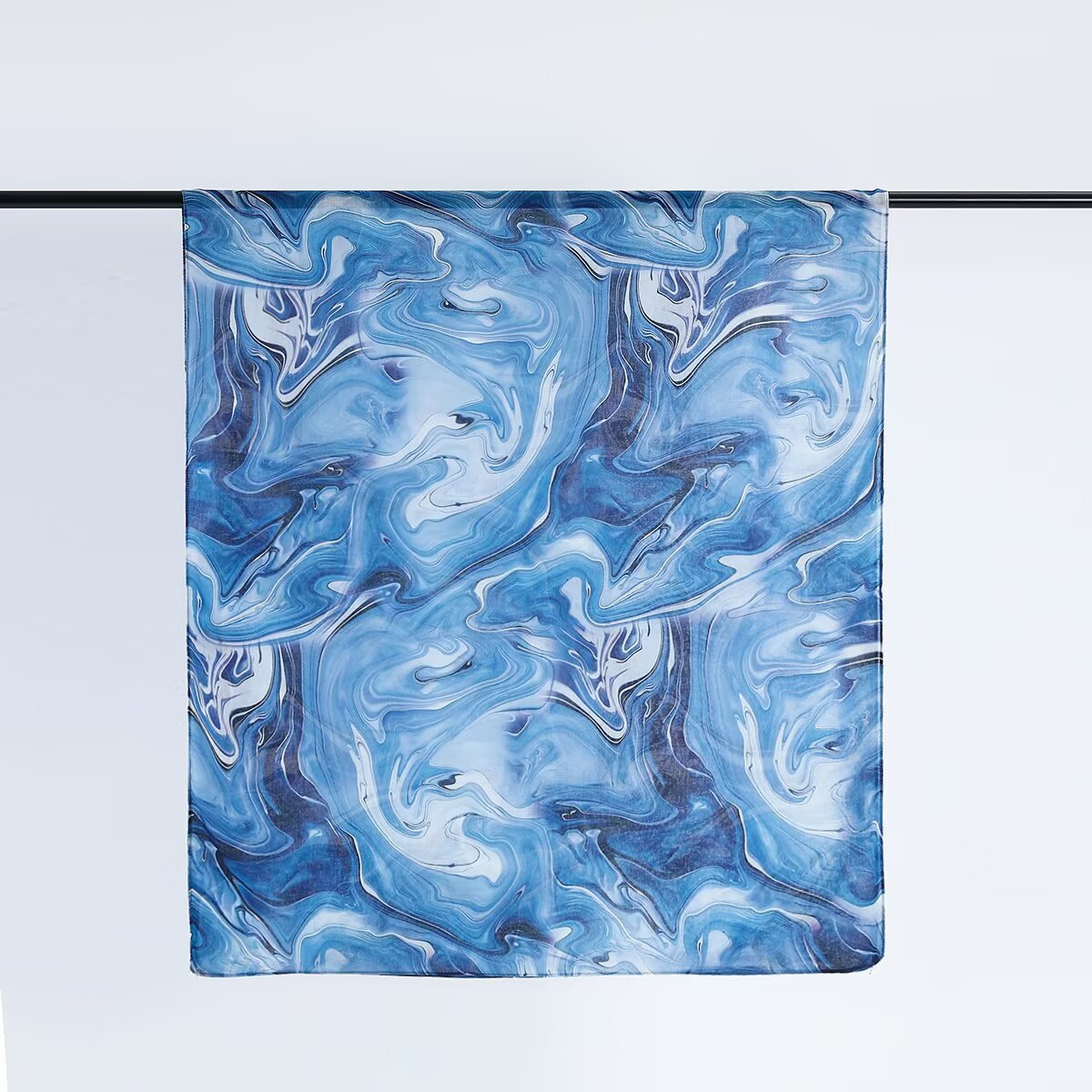 Hot-selling watercolor tie-dyed cotton scarf, Arabian modal cotton, Turkish Middle East headscarf, Internet celebrity style pic 17