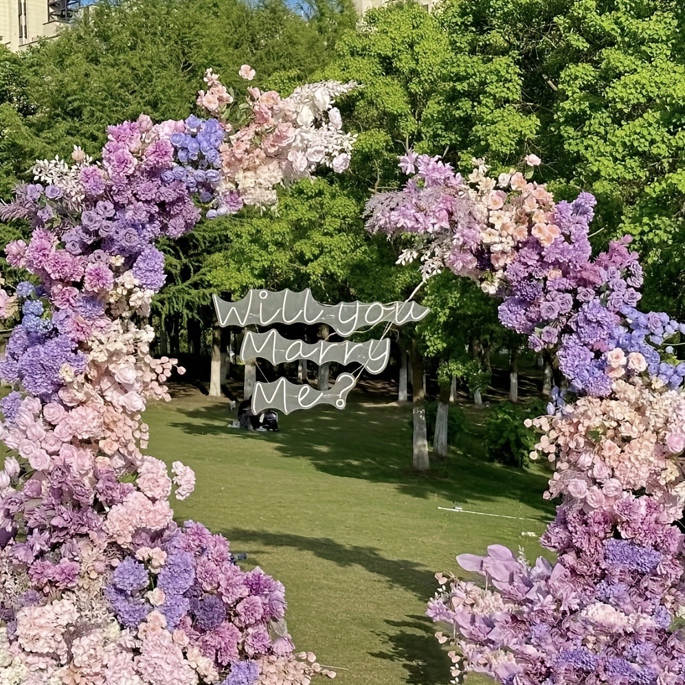 仿真绣球花头婚庆花墙路引罗马柱装饰插花道具材料绢布假绢花批发详情1