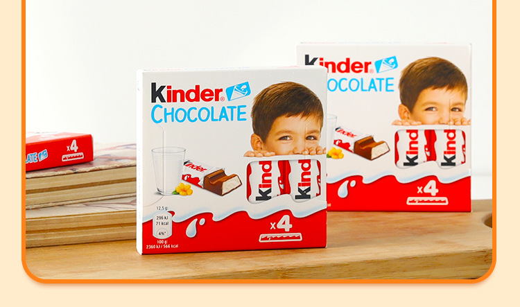 Italian imported Kinder milk-filled chocolate, popular chocolate bars, children's candies, and casual snacks pic 9