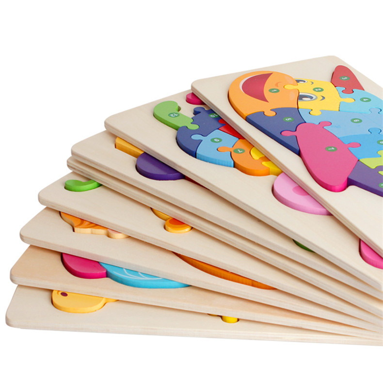 儿童卡通卡扣式立体拼图男女孩宝宝早教益智玩具智力开发2-3-6岁详情11